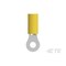 Te Connectivity Ring Terminal, #8 Stud Size, 10 AWG, 600 V, Vinyl Insulated, Yellow 34853 - alternate 4